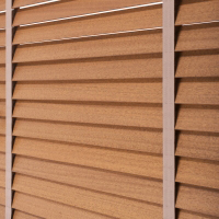 stores en bois � lamelles 50mm ABACHI